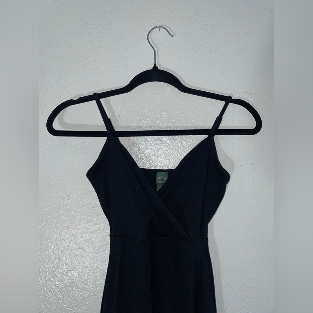 XS Wild Fable Black Mini Dress - Picture 2 of 3